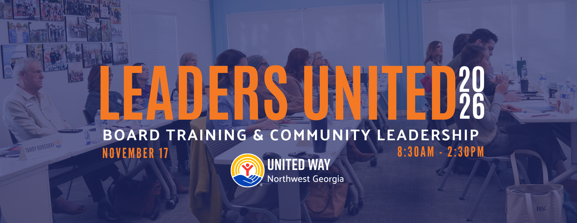 2026 Leaders United: Board Training & Community Leadership